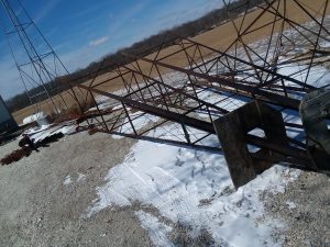 8 x 33 Good used tower -rustic