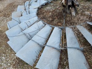 Huge 14' Southern Cross Windmill Head