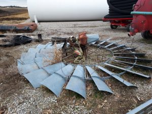 Huge 14' Southern Cross Windmill Head