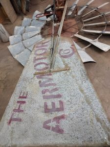 Vintage 8ft Aermotor A602 Windmill with 47ft Aermotor tower