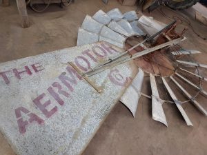 Vintage 8ft Aermotor A602 Windmill with 47ft Aermotor tower