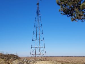 8 foot A702 Vintage Aermotor w/ 60 foot tall Tower