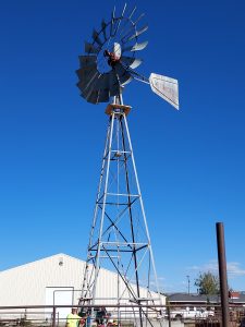 HUGE 16ft F702 Aermotor with 40ft Wide Spread Tower